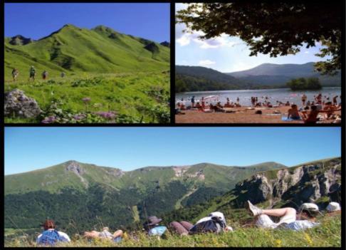 Ferienwohnung Les Pieds Dans L'Eau Murol Exterior foto